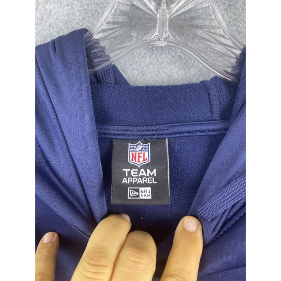 New Era Dallas Cowboys Hoodie Men's XL Blue Combine Authentic NFL Football - Picture 5 of 9